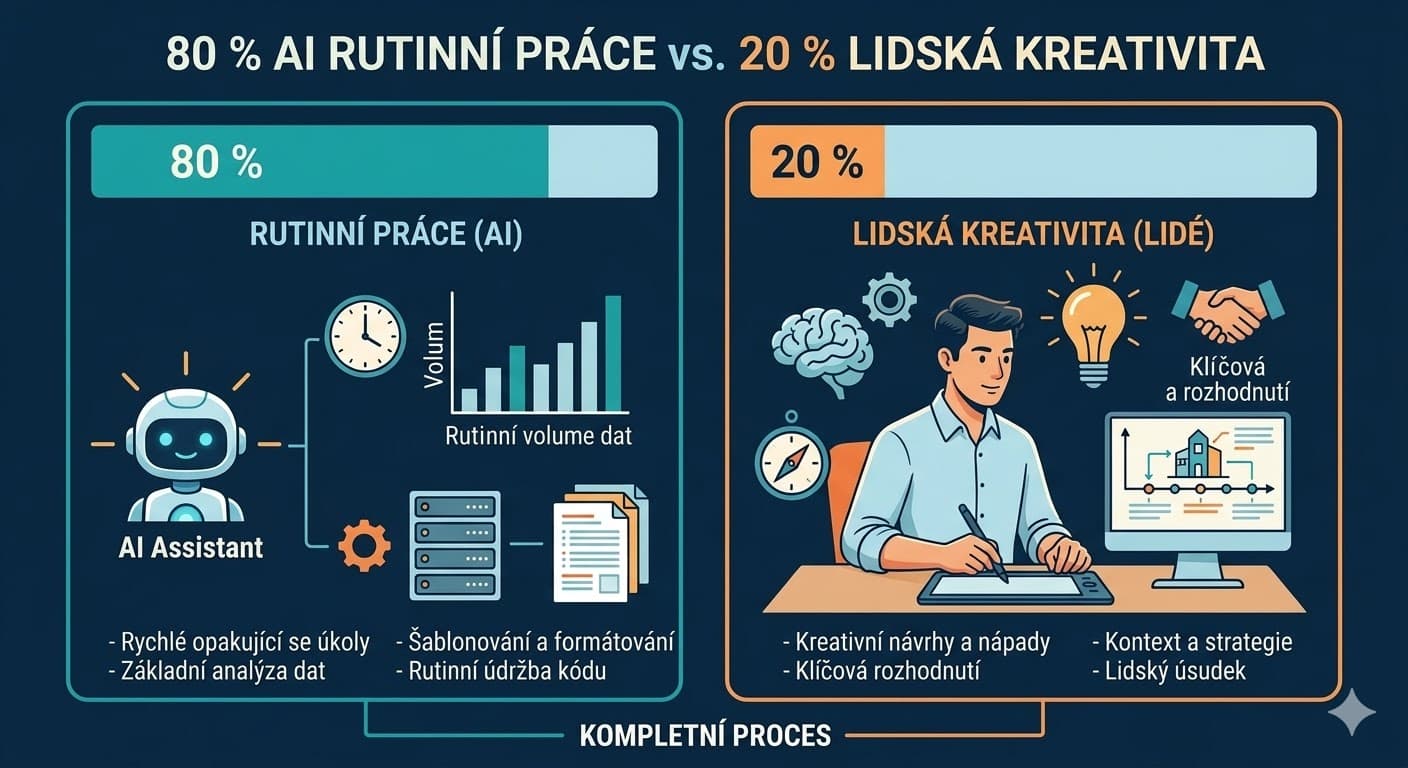 Ilustrační obrázek k článku o prioritách při nasazení AI
